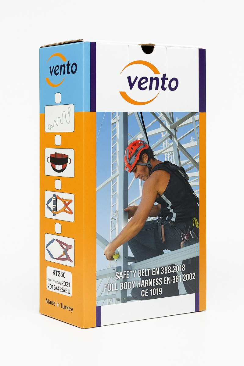 VENTO PARAŞÜT TİPİ EMNİYET KEMERİ