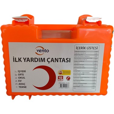 VENTO İLK YARDIM ÇANTASI